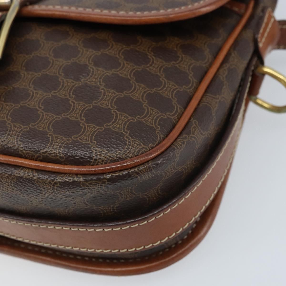 Celine Celine Vintage Macadam Canvas and Leather Size ONE SIZE - 11 Thumbnail