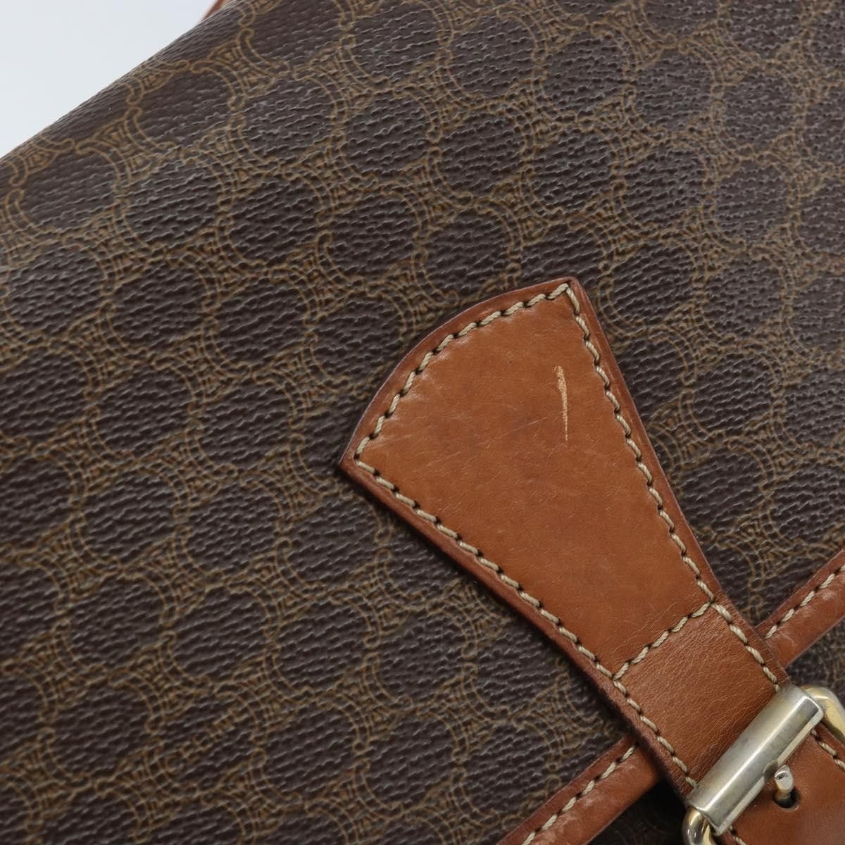 Celine Celine Vintage Macadam Canvas and Leather Size ONE SIZE - 18 Thumbnail