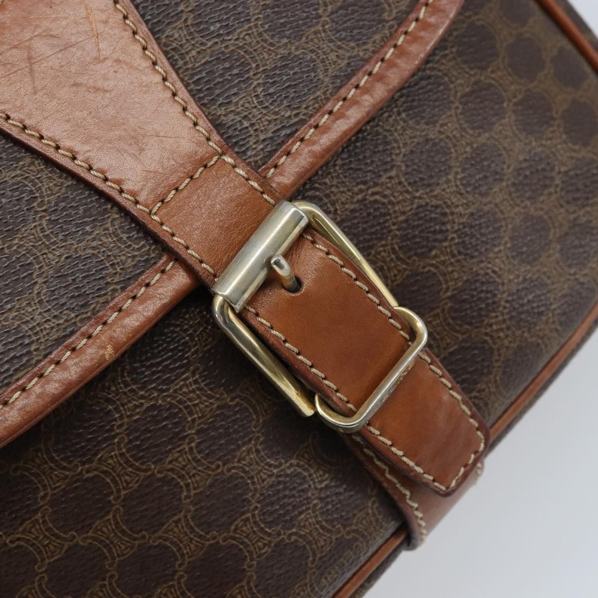 Celine Celine Vintage Macadam Canvas and Leather Size ONE SIZE - 13 Thumbnail