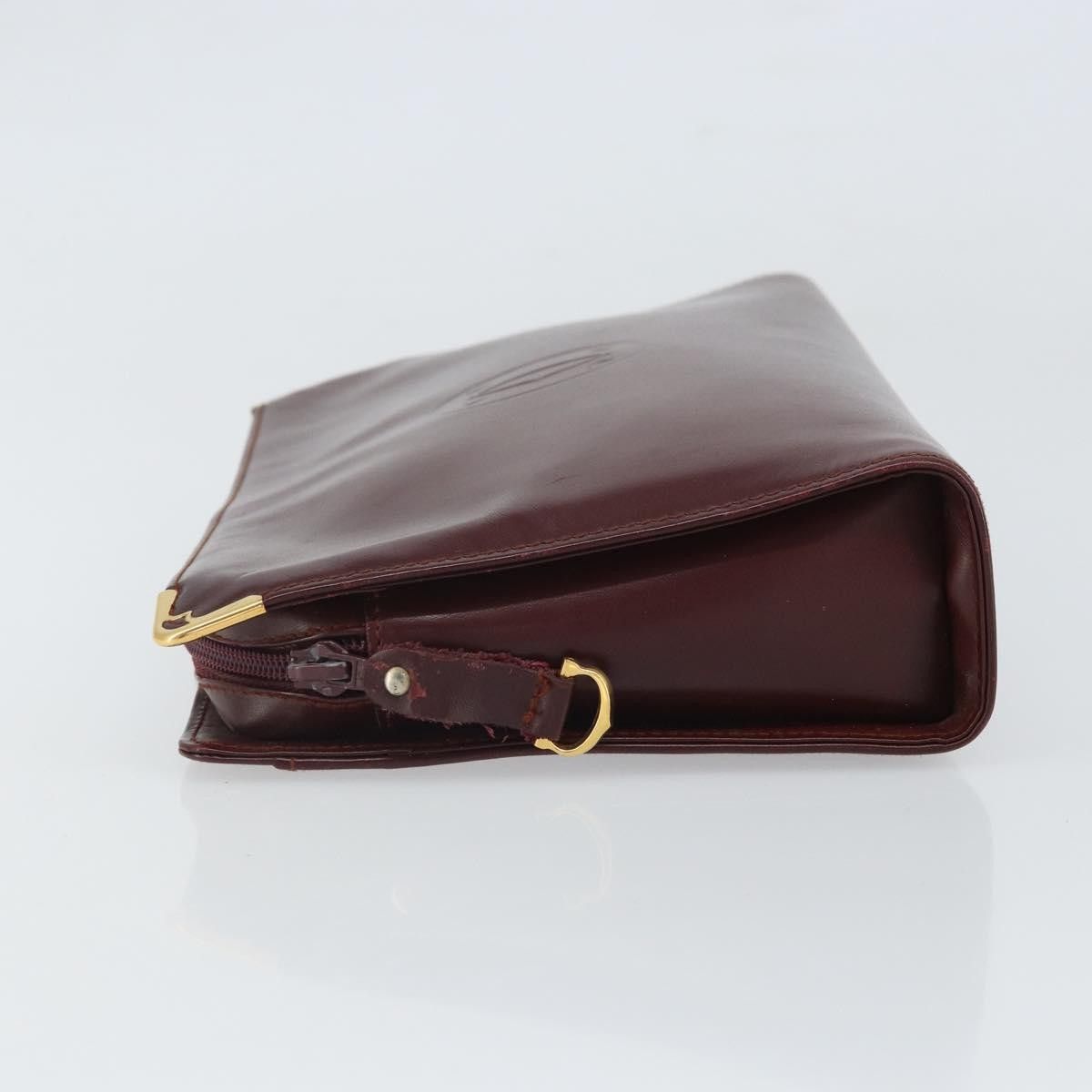 Cartier Cartier Must de Cartier Clutch Leather Size ONE SIZE - 4 Thumbnail