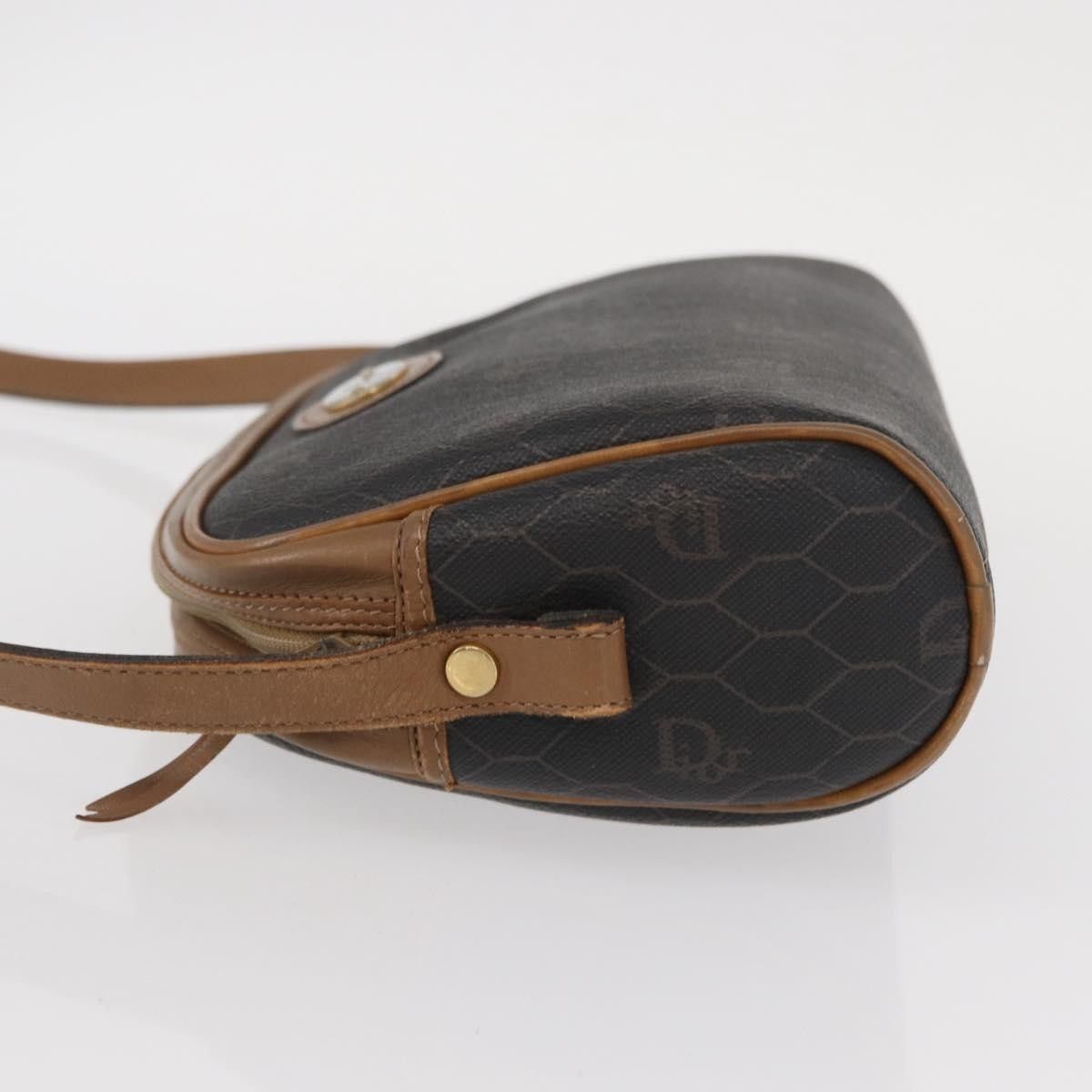 Dior Christian Dior Vintage Honeycomb Canvas and Leather Size ONE SIZE - 4 Thumbnail