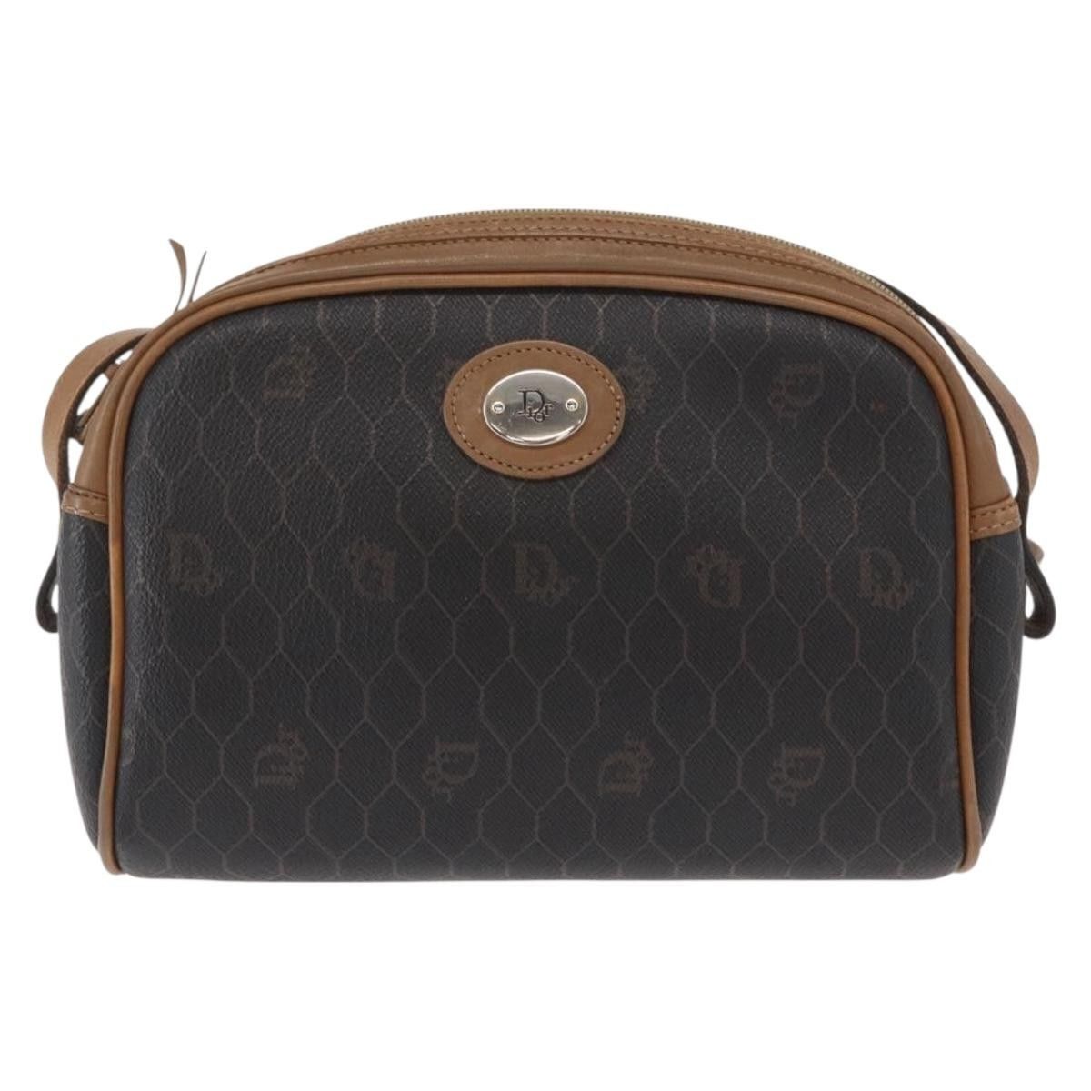Dior Christian Dior Vintage Honeycomb Canvas and Leather Size ONE SIZE - 18 Thumbnail