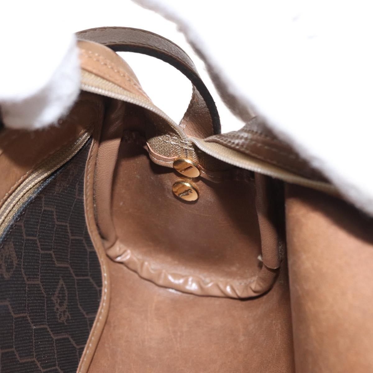 Dior Christian Dior Vintage Honeycomb Canvas and Leather Size ONE SIZE - 21 Thumbnail
