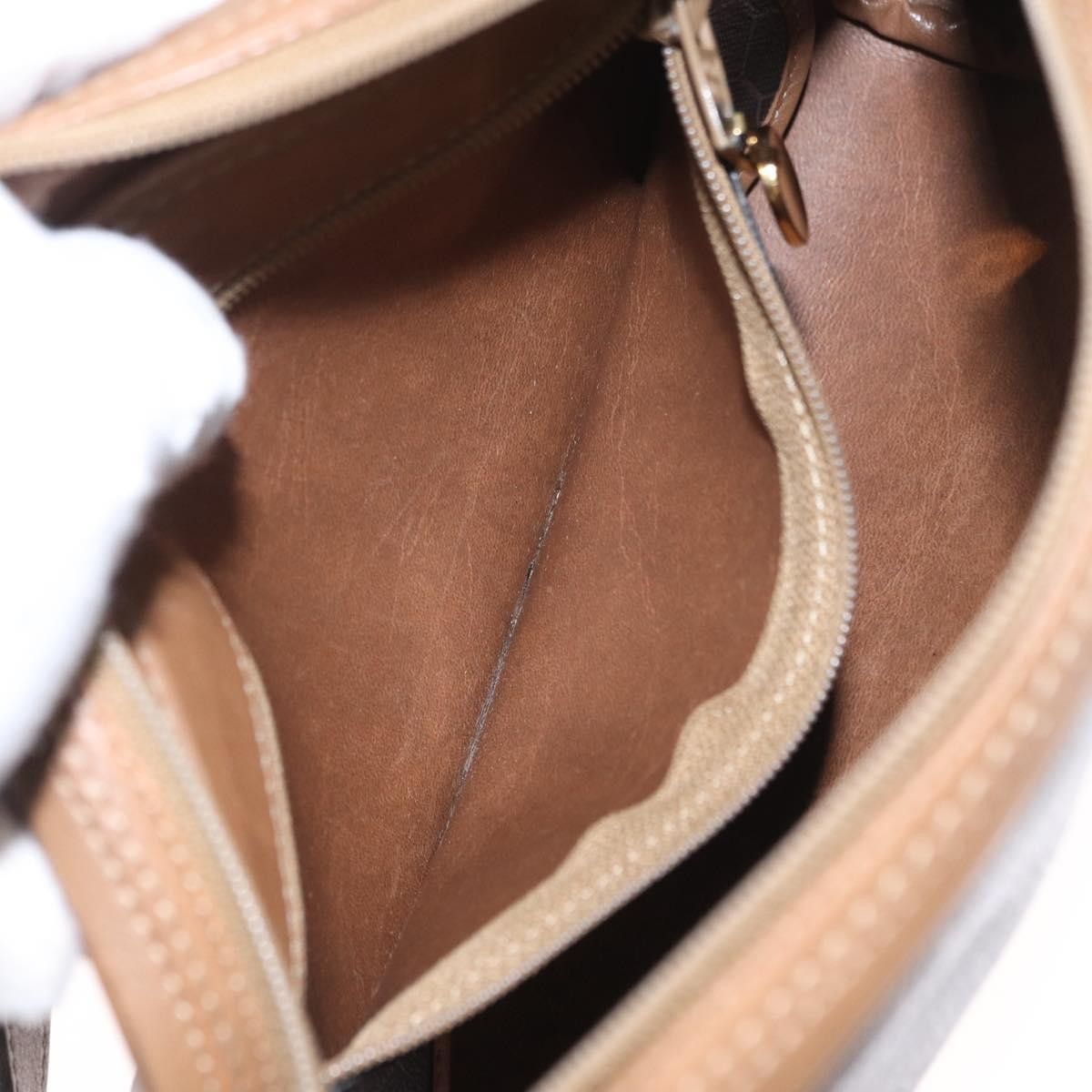 Dior Christian Dior Vintage Honeycomb Canvas and Leather Size ONE SIZE - 23 Thumbnail