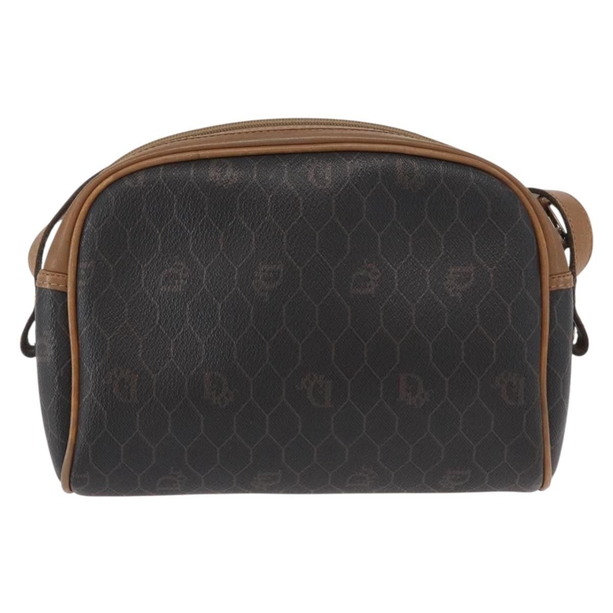 Dior Christian Dior Vintage Honeycomb Canvas and Leather Size ONE SIZE - 2 Thumbnail