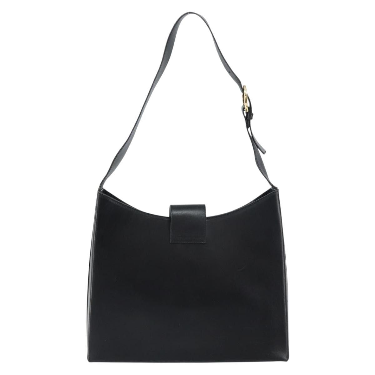 Salvatore Ferragamo Salvatore Ferragamo Gancio Flap Hobo Leather Size ONE SIZE - 2 Thumbnail