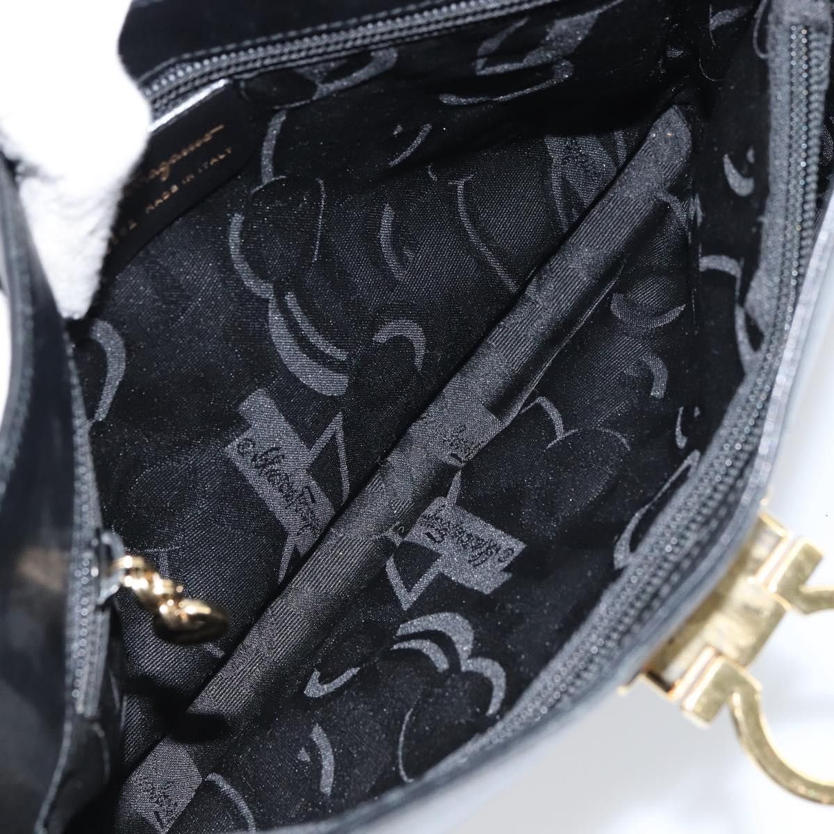 Salvatore Ferragamo Salvatore Ferragamo Gancio Flap Hobo Leather Size ONE SIZE - 5 Thumbnail