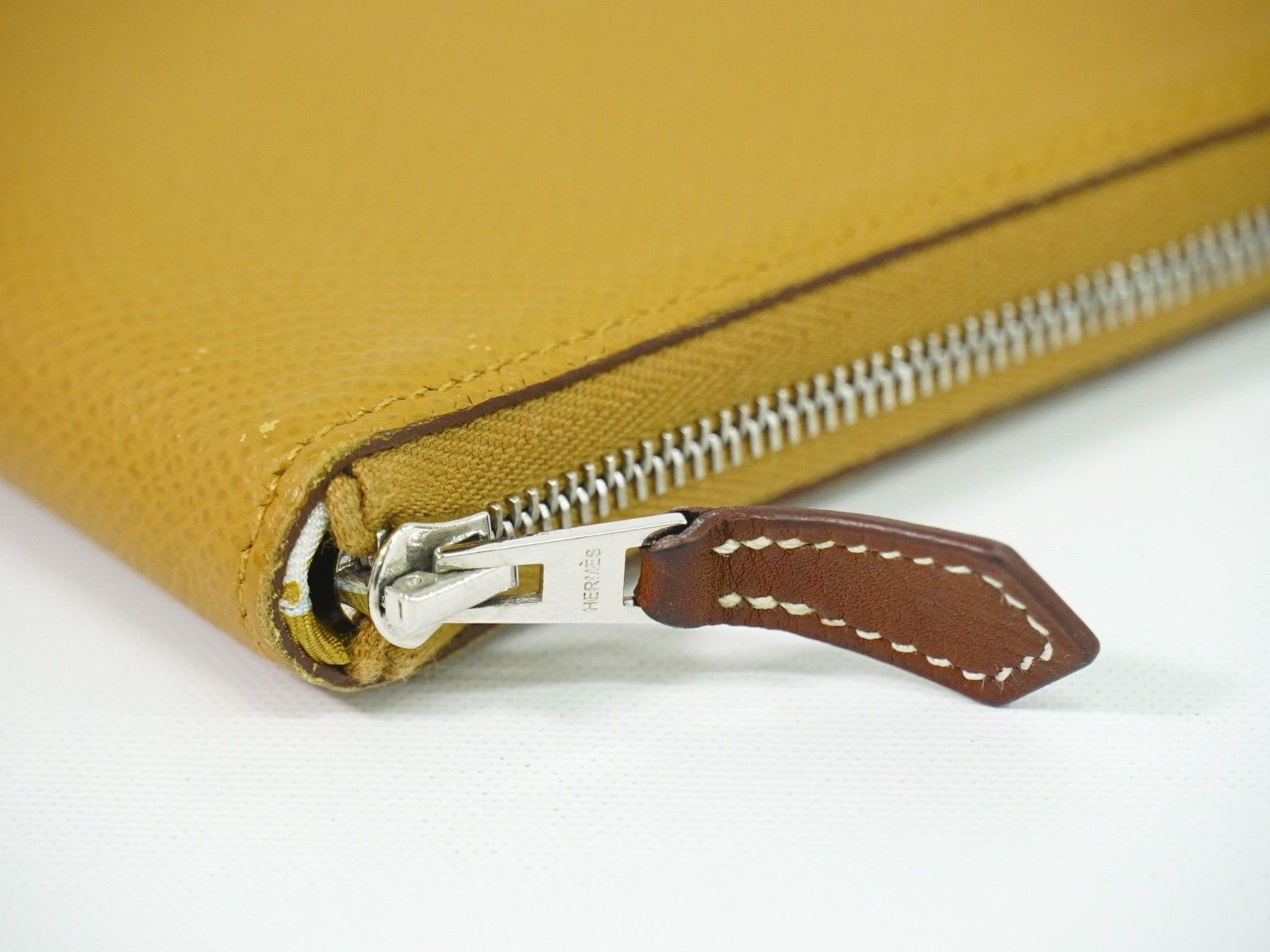 Hermes Hermes Azap Silkin Epsom Leather Silk Size ONE SIZE - 10 Thumbnail