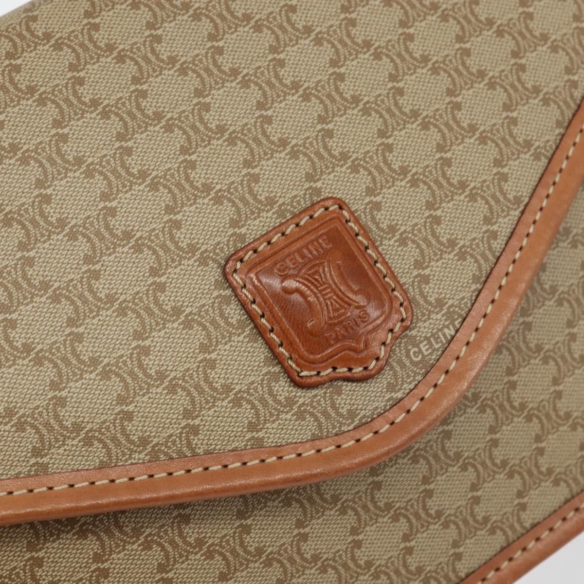Celine Celine Vintage Macadam Shoulder Bag Canvas Size ONE SIZE - 20 Thumbnail