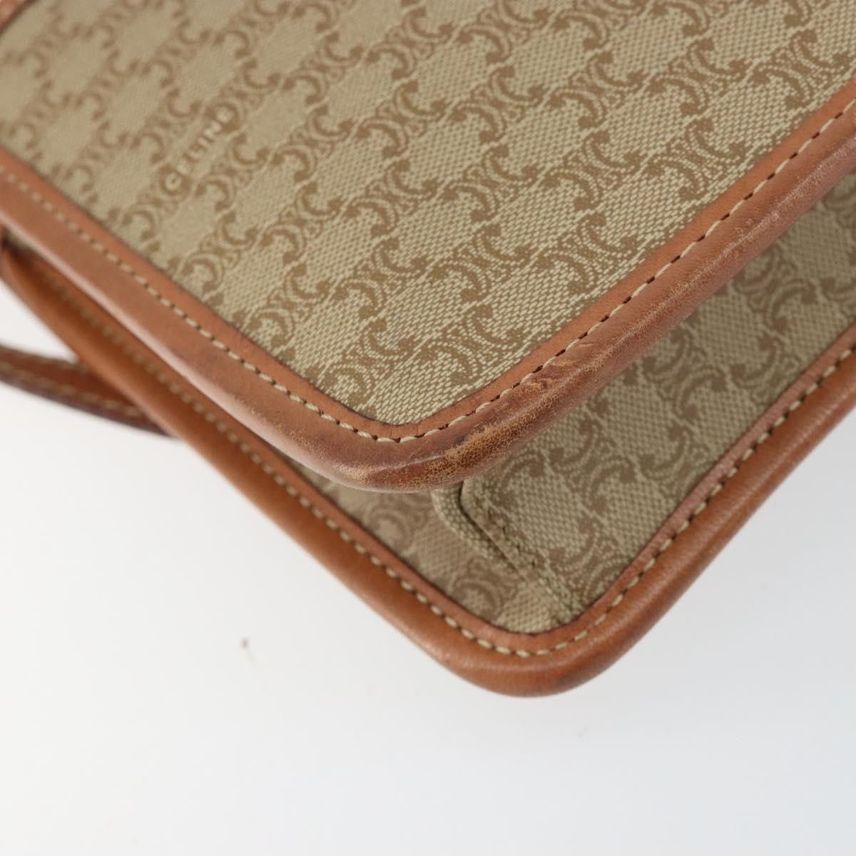 Celine Celine Vintage Macadam Shoulder Bag Canvas Size ONE SIZE - 12 Thumbnail