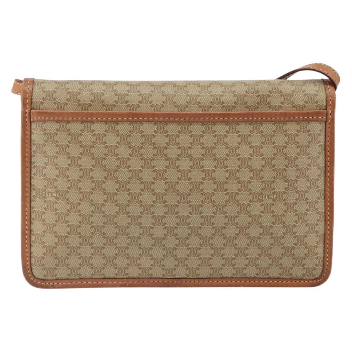Celine Celine Vintage Macadam Shoulder Bag Canvas Size ONE SIZE - 2 Thumbnail