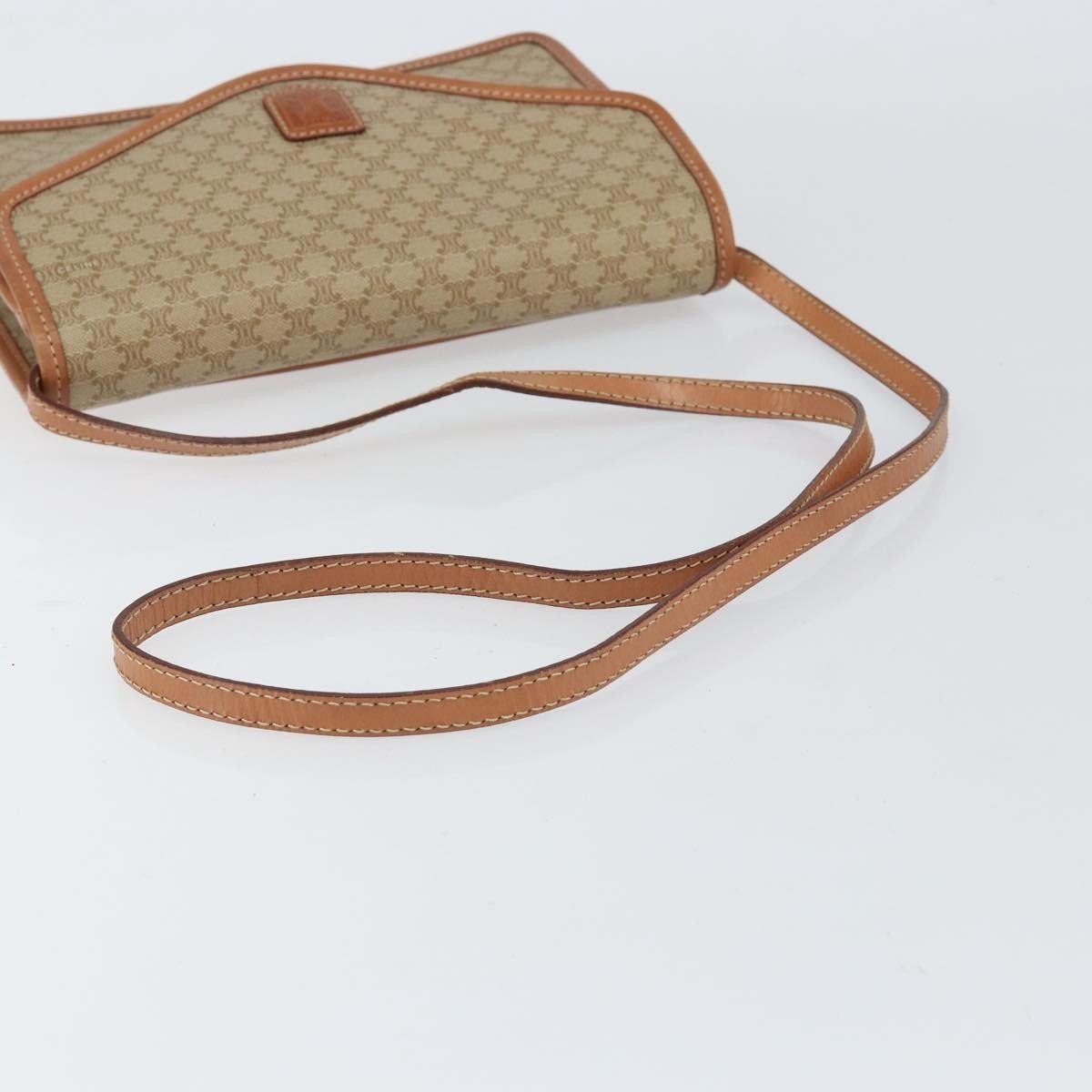 Celine Celine Vintage Macadam Shoulder Bag Canvas Size ONE SIZE - 8 Thumbnail