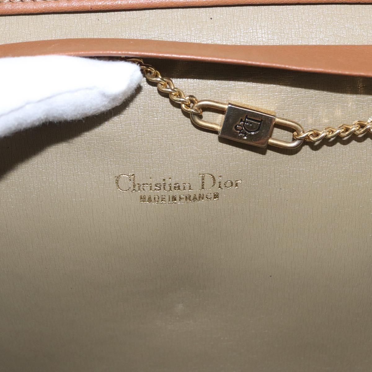Dior Christian Dior Vintage Honeycomb chain Canvas Size ONE SIZE - 6 Thumbnail