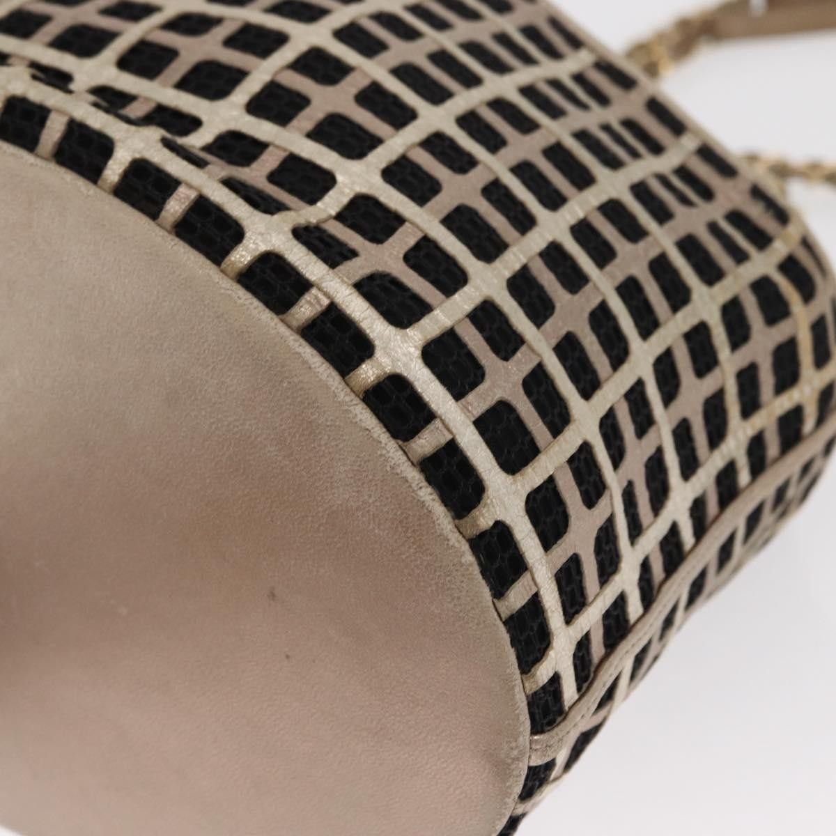 Chanel Chanel Chain Bucket Mesh and Leather Size ONE SIZE - 12 Thumbnail