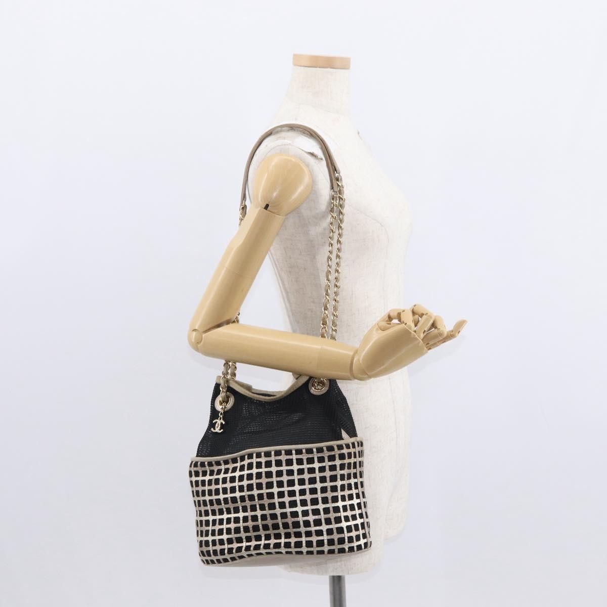 Chanel Chanel Chain Bucket Mesh and Leather Size ONE SIZE - 15 Thumbnail