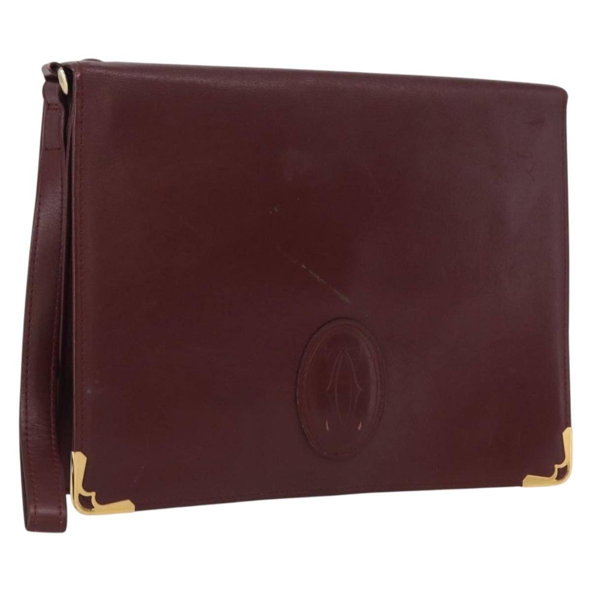 Cartier Cartier Must de Cartier Clutch Leather Size ONE SIZE - 13 Thumbnail