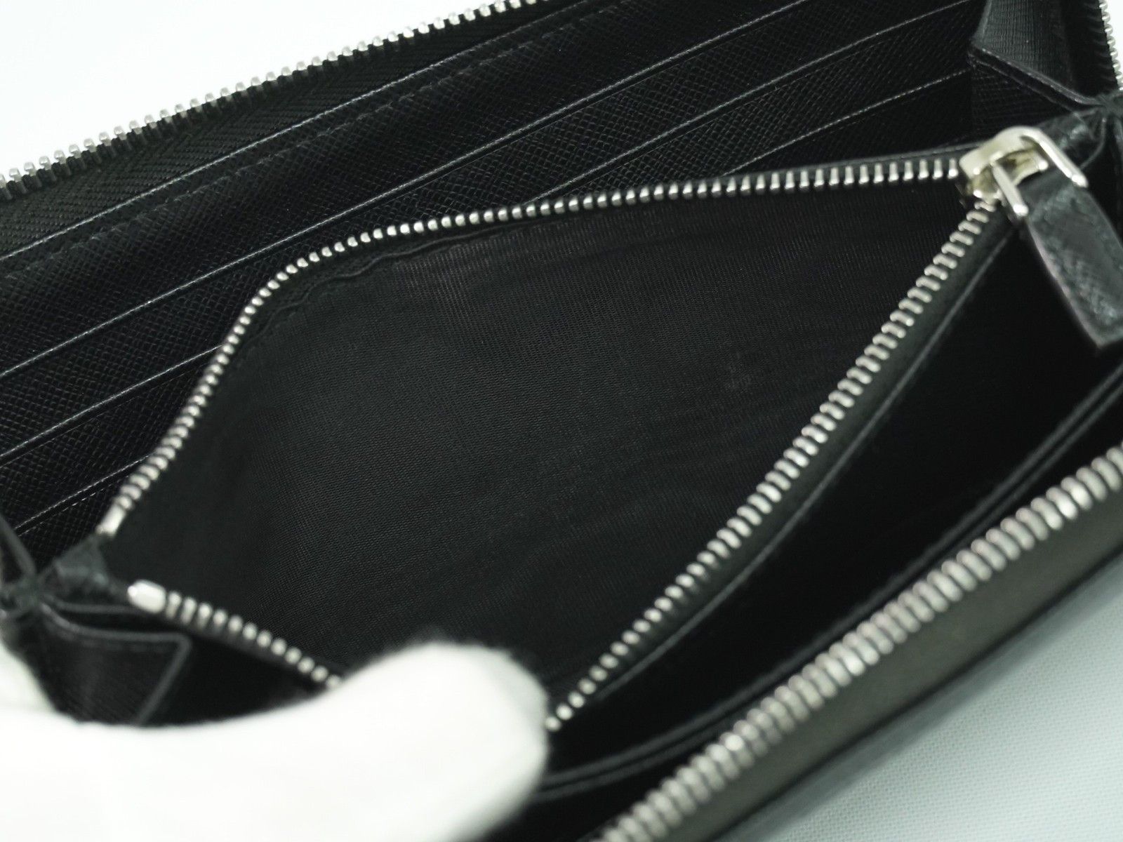 Prada Prada Saffiano Wallet Leather Size ONE SIZE - 13 Thumbnail