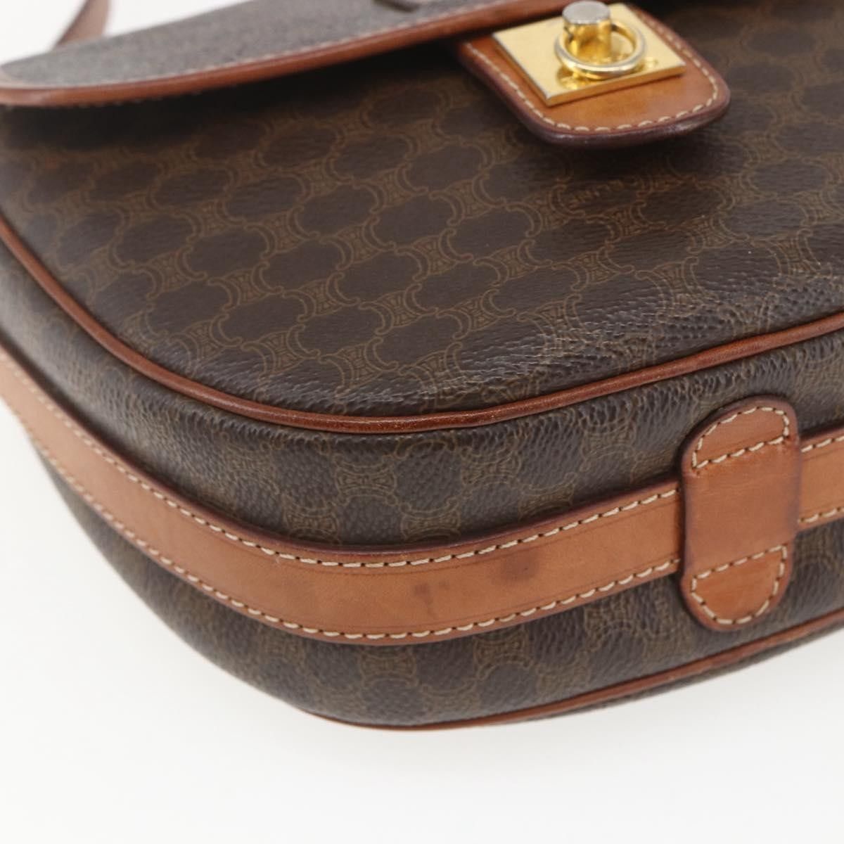 Celine Celine Vintage Macadam Canvas and Leather Size ONE SIZE - 8 Thumbnail