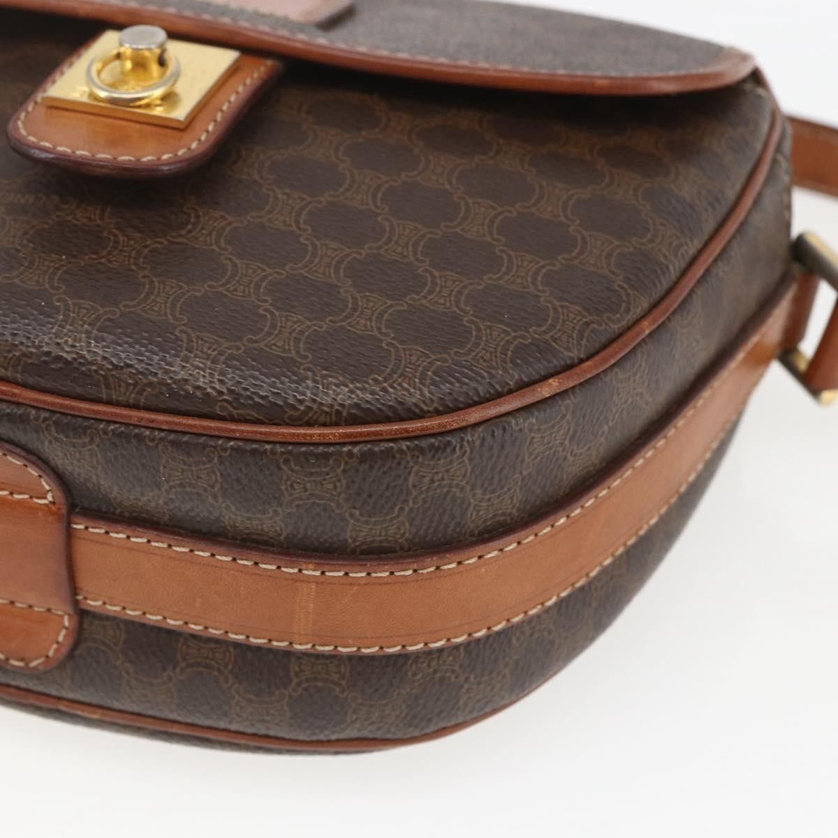 Celine Celine Vintage Macadam Canvas and Leather Size ONE SIZE - 9 Thumbnail