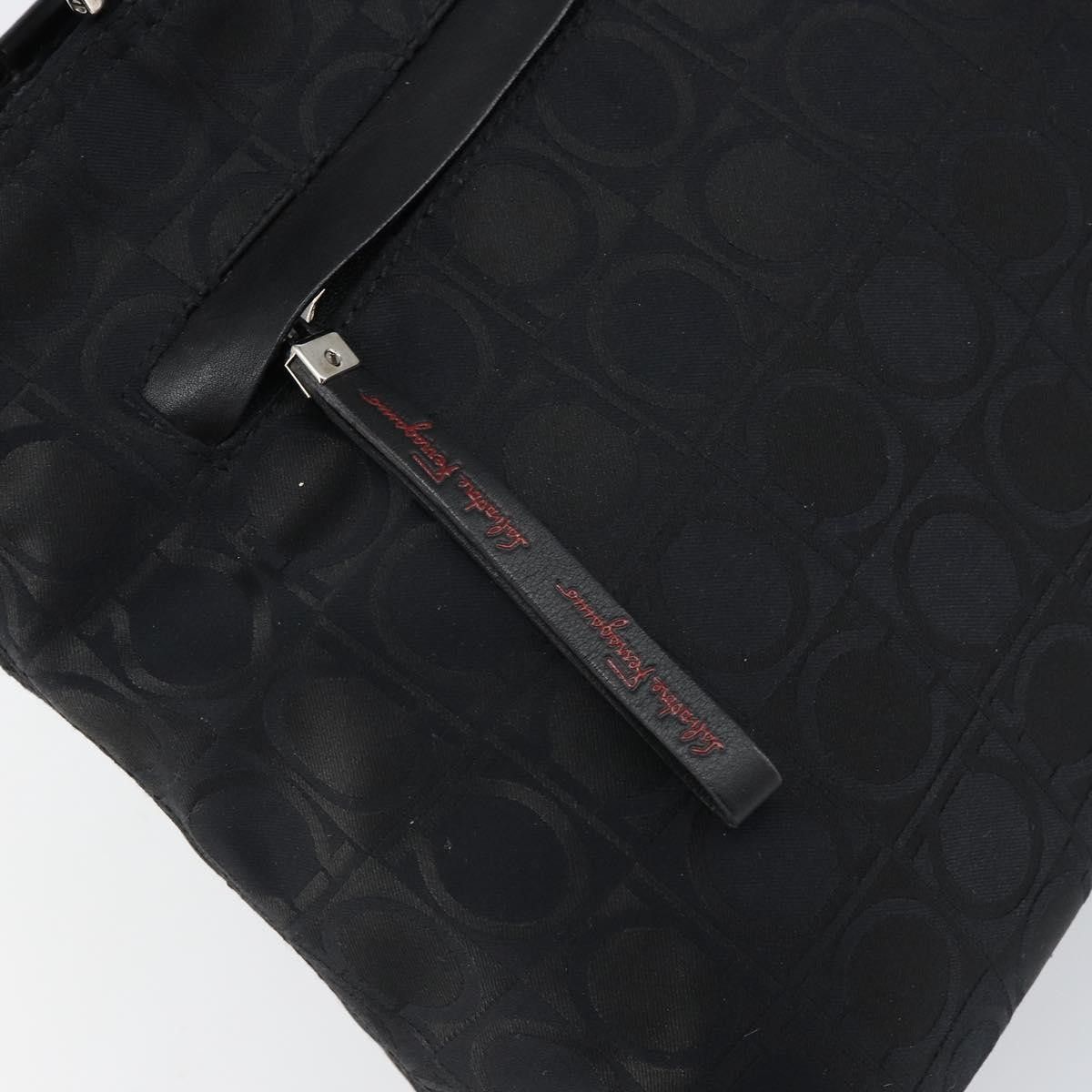Salvatore Ferragamo Salvatore Ferragamo Gancini Tote Nylon Size ONE SIZE - 12 Thumbnail