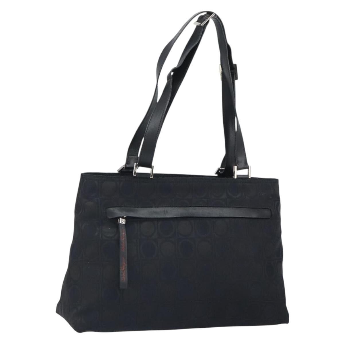 Salvatore Ferragamo Salvatore Ferragamo Gancini Tote Nylon Size ONE SIZE - 18 Thumbnail