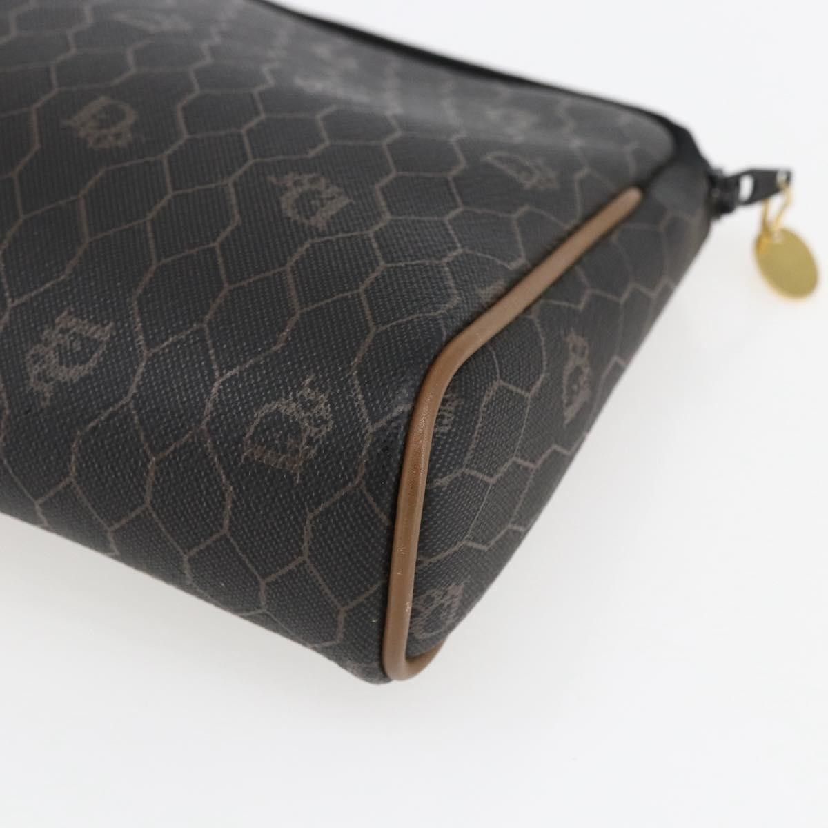 Dior Christian Dior Vintage Honeycomb Zip Canvas and Leather Size ONE SIZE - 9 Thumbnail