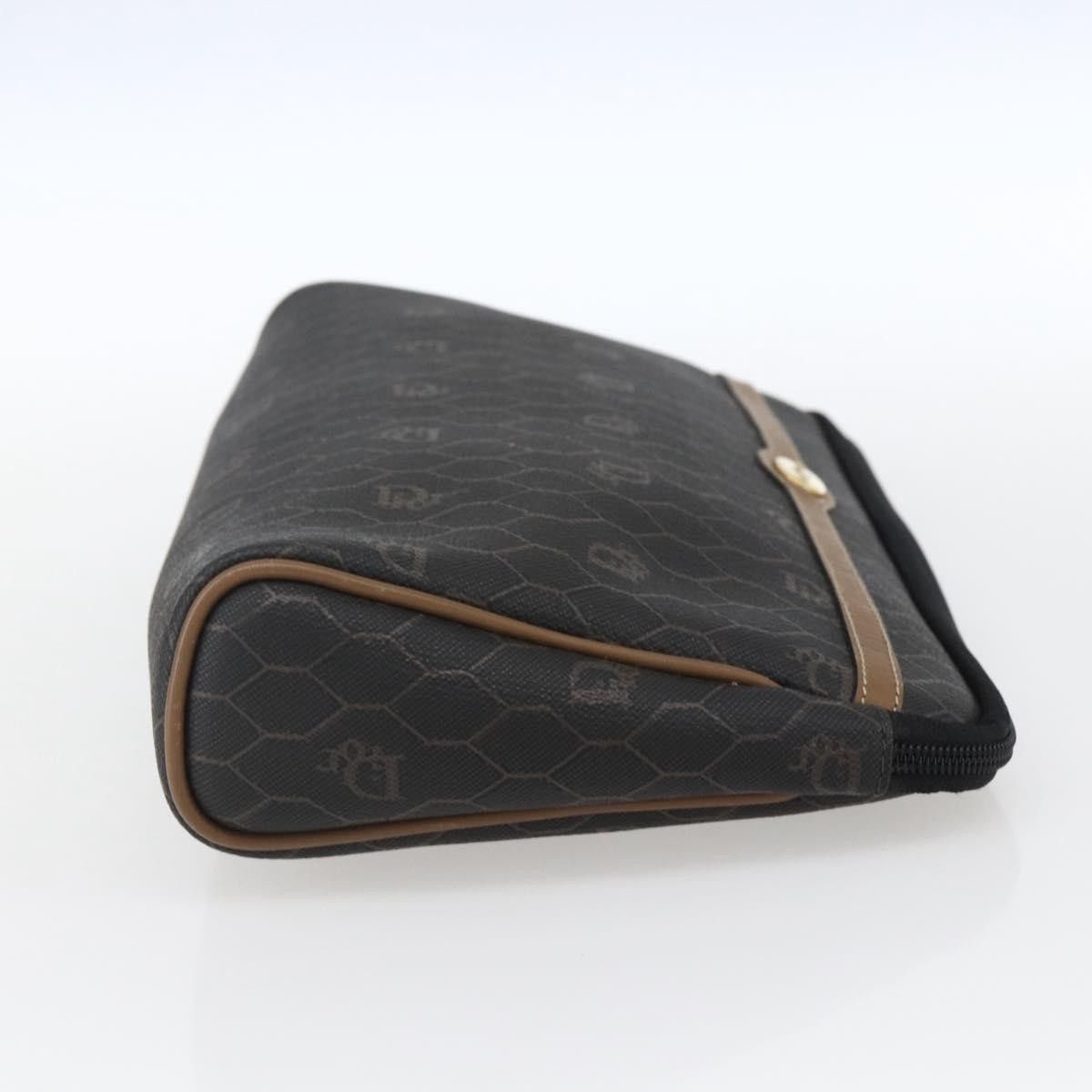Dior Christian Dior Vintage Honeycomb Zip Canvas and Leather Size ONE SIZE - 4 Thumbnail