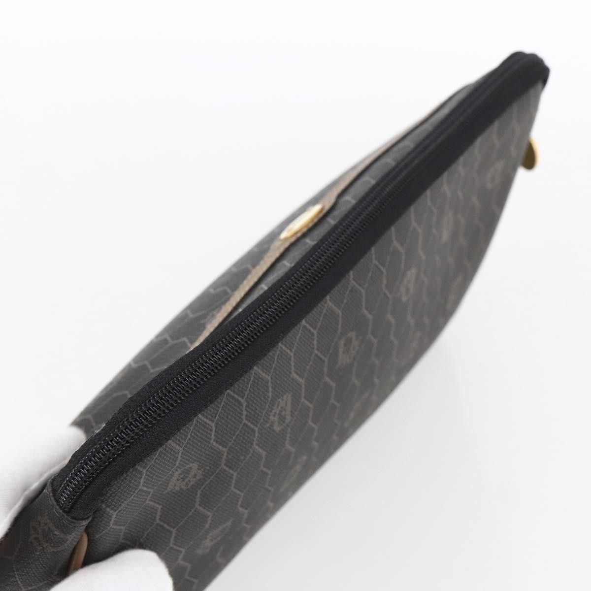 Dior Christian Dior Vintage Honeycomb Zip Canvas and Leather Size ONE SIZE - 12 Thumbnail