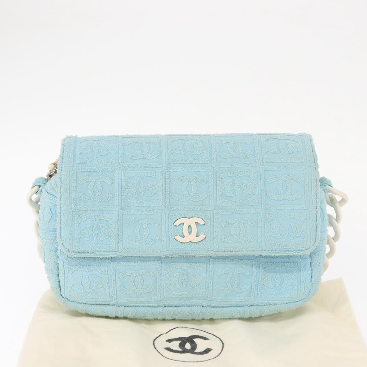 Chanel Chanel Sport Line Resin Camera Flap Terry Cloth Size ONE SIZE - 16 Thumbnail