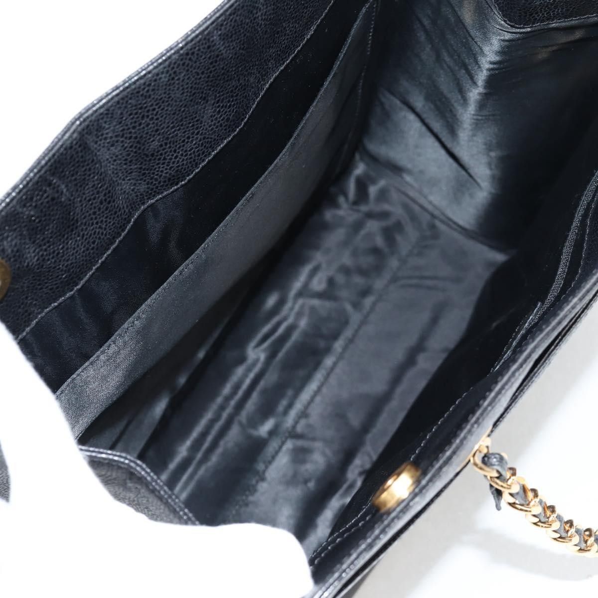Chanel Chanel Vintage CC Lock Pocket Chain Tote Caviar Size ONE SIZE - 5 Thumbnail