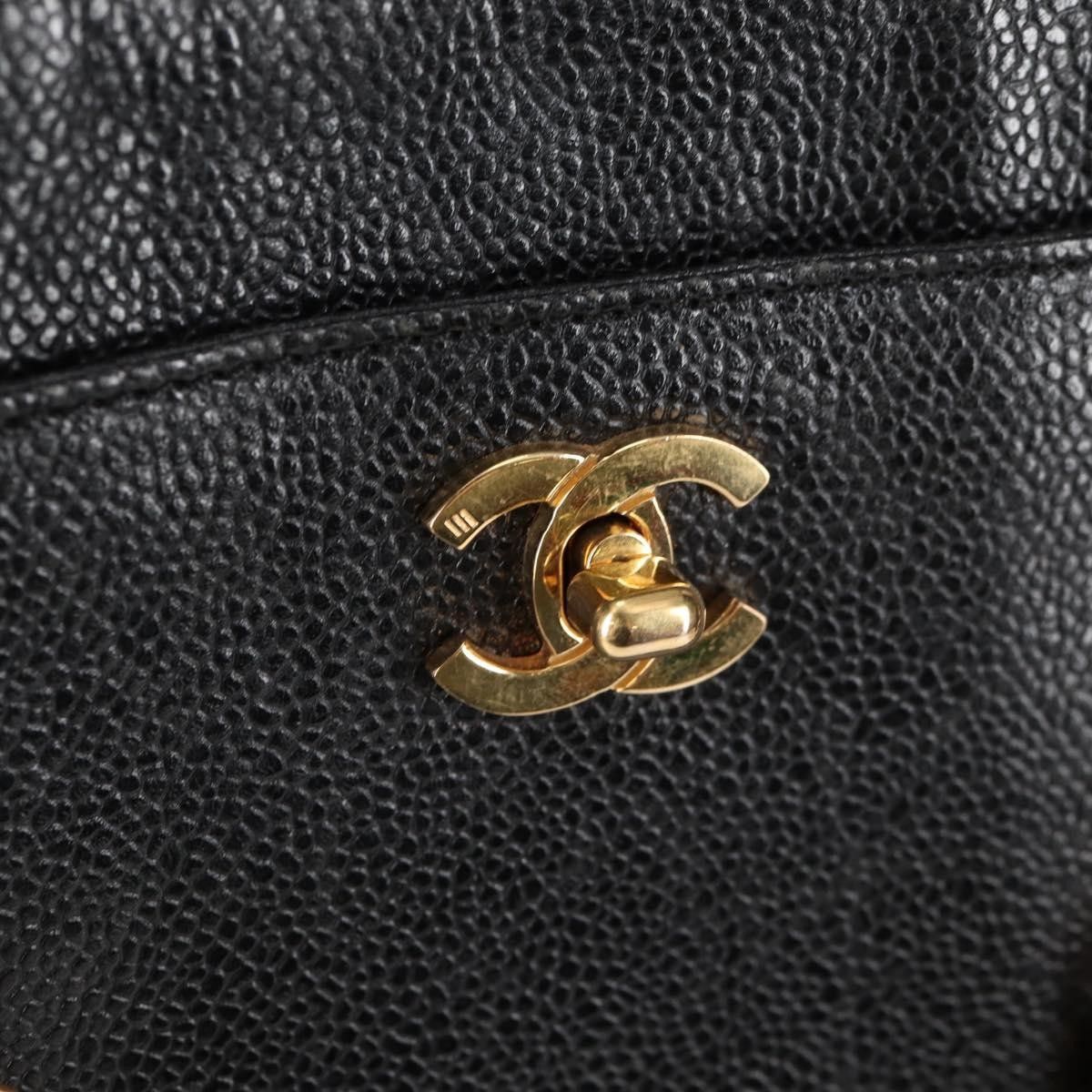Chanel Chanel Vintage CC Lock Pocket Chain Tote Caviar Size ONE SIZE - 13 Thumbnail
