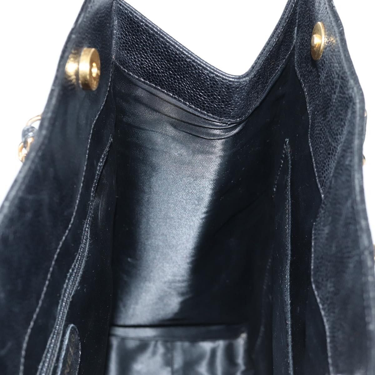 Chanel Chanel Vintage CC Lock Pocket Chain Tote Caviar Size ONE SIZE - 22 Thumbnail
