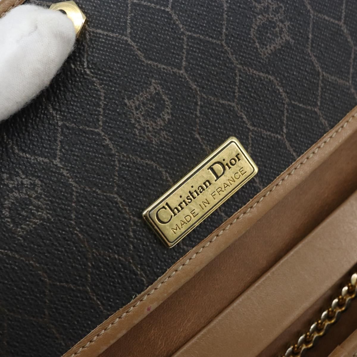 Dior Christian Dior Vintage Honeycomb chain Canvas Size ONE SIZE - 16 Thumbnail