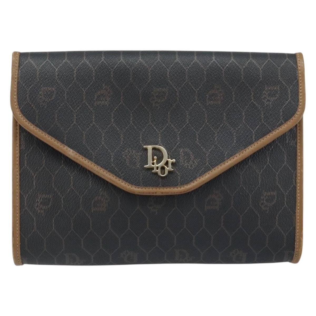 Dior Christian Dior Vintage Honeycomb chain Canvas Size ONE SIZE - 2 Thumbnail
