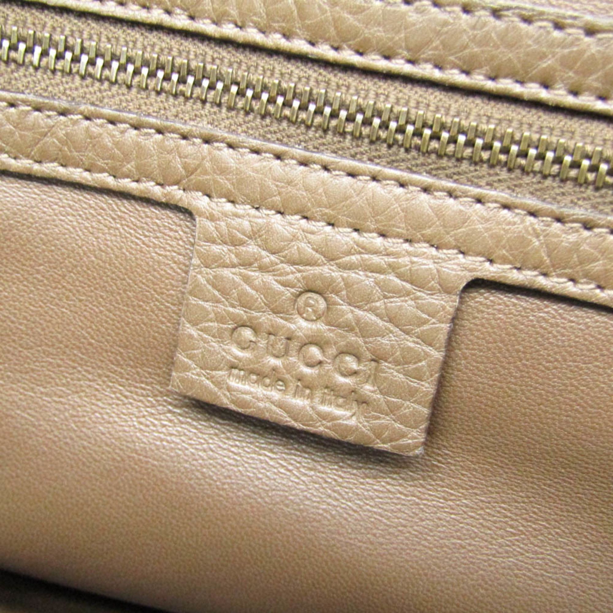 Gucci Gucci Bamboo Shoulder Bag Leather Size ONE SIZE - 4 Thumbnail