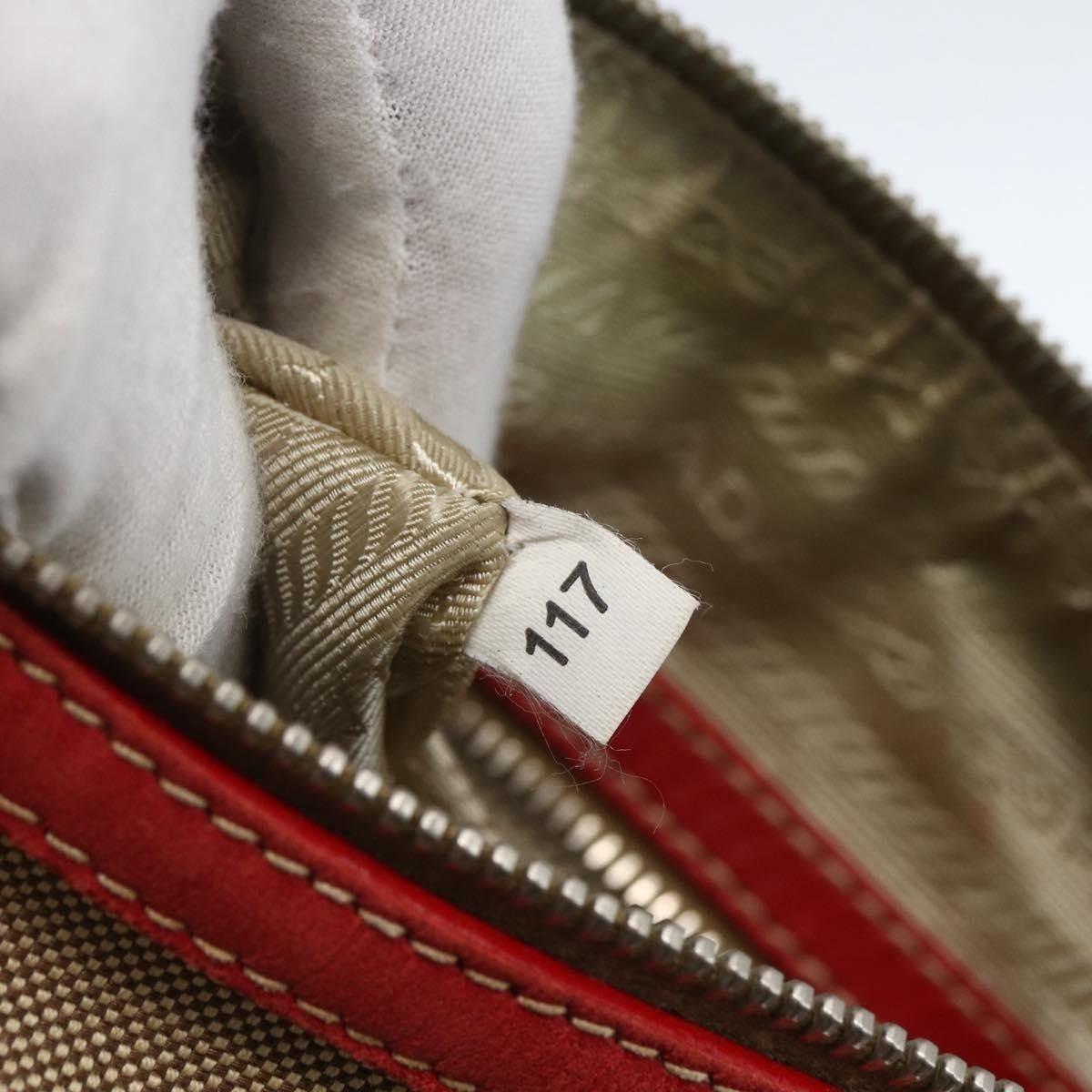 Prada Prada Logo Zip Crossbody Bag Canvas Size ONE SIZE - 7 Thumbnail
