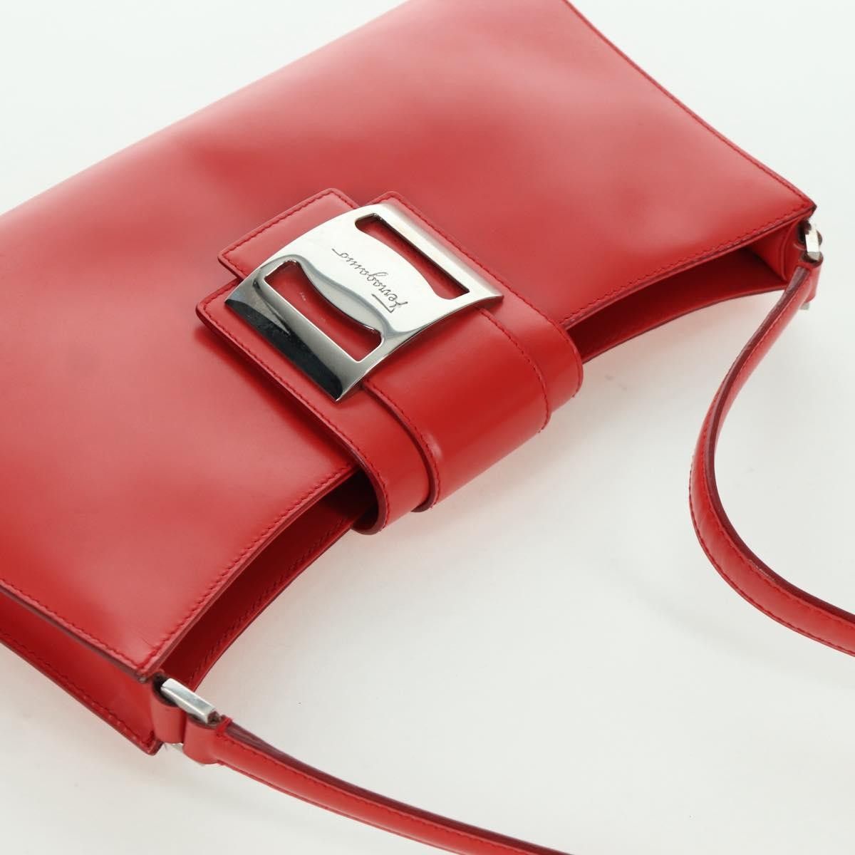 Salvatore Ferragamo Salvatore Ferragamo Vintage Shoulder Bag Leather Size ONE SIZE - 15 Thumbnail
