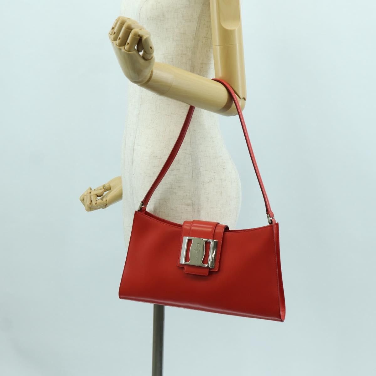 Salvatore Ferragamo Salvatore Ferragamo Vintage Shoulder Bag Leather Size ONE SIZE - 14 Thumbnail