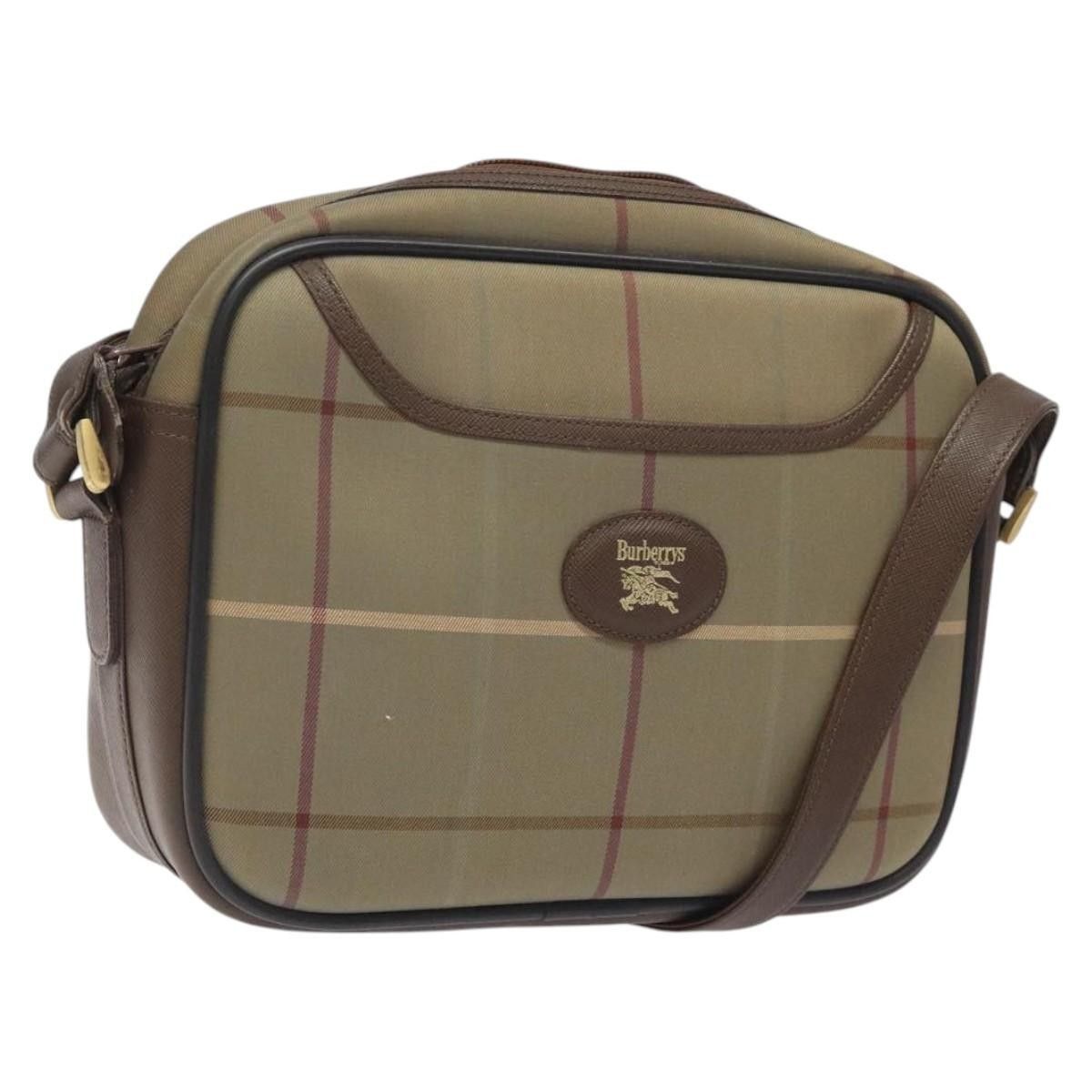 Burberry Burberry Nova check Canvas and Leather Size ONE SIZE - 21 Thumbnail