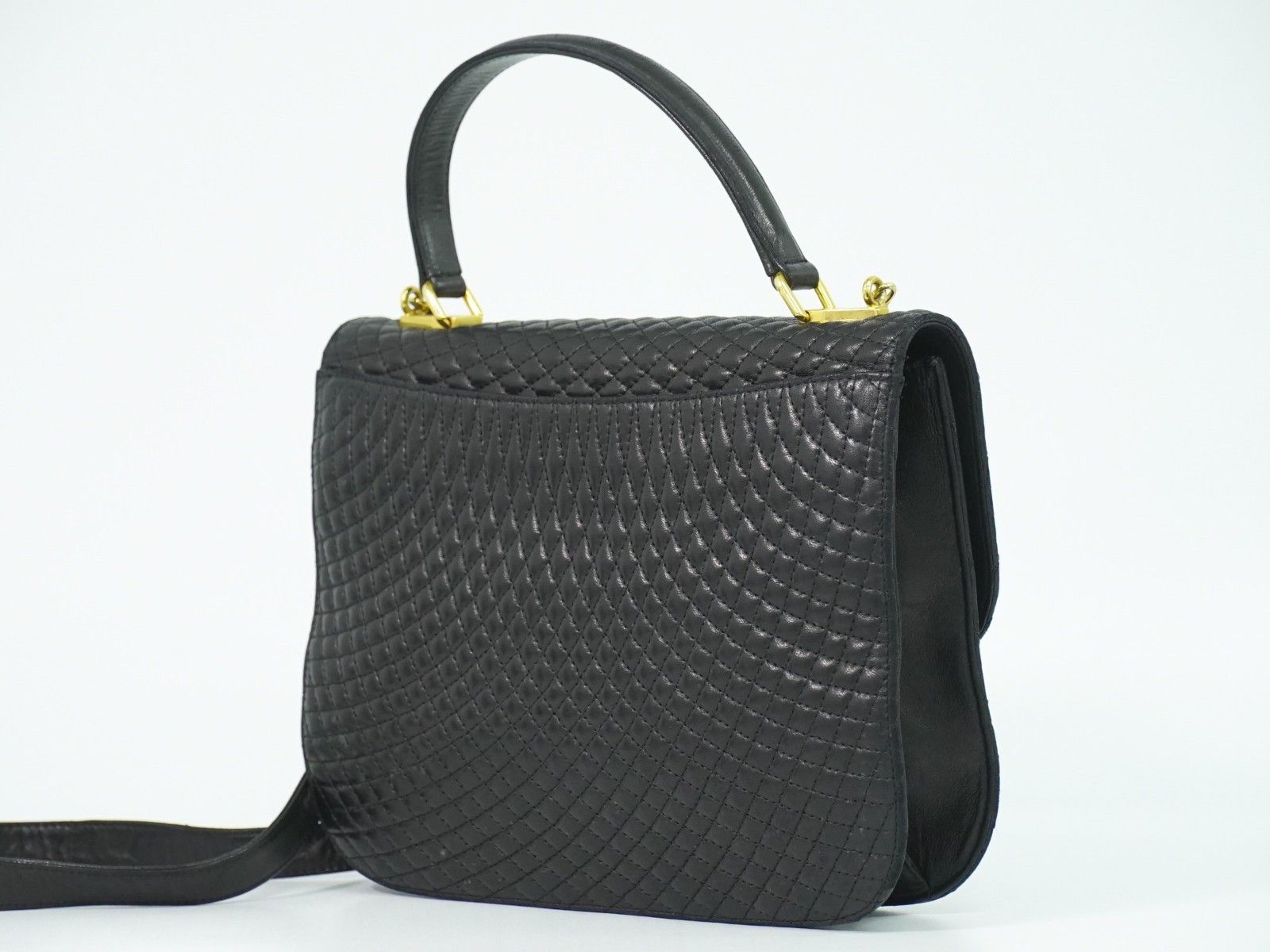 Bally Bally Vintage Quilted Leather Size ONE SIZE - 2 Thumbnail