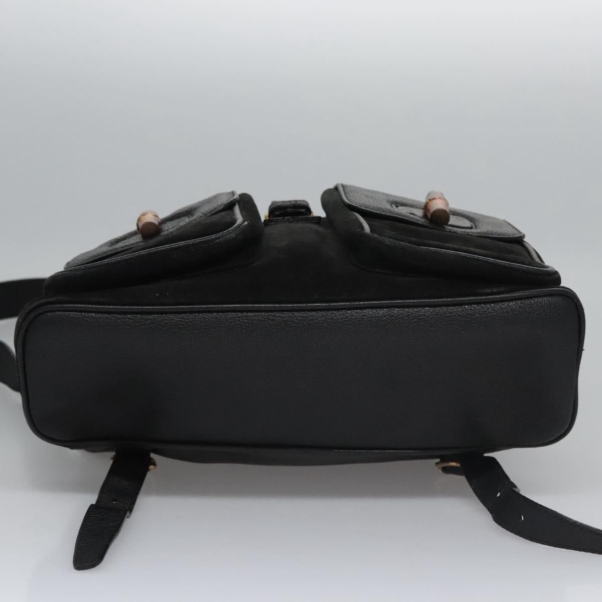 Gucci Gucci Vintage Bamboo Suede and Leather Size ONE SIZE - 14 Thumbnail