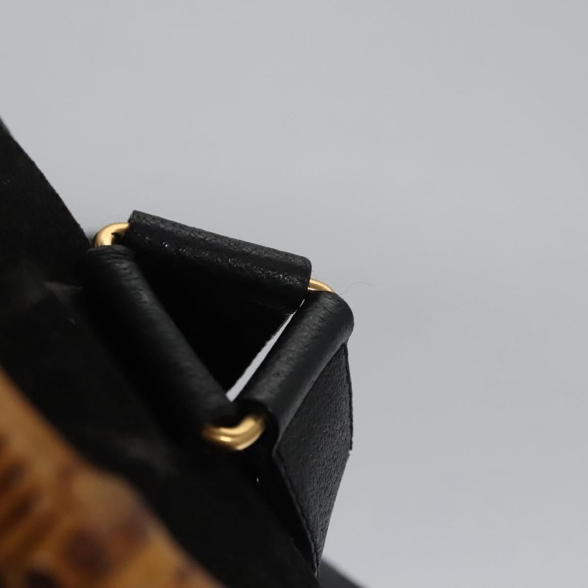 Gucci Gucci Vintage Bamboo Suede and Leather Size ONE SIZE - 20 Thumbnail