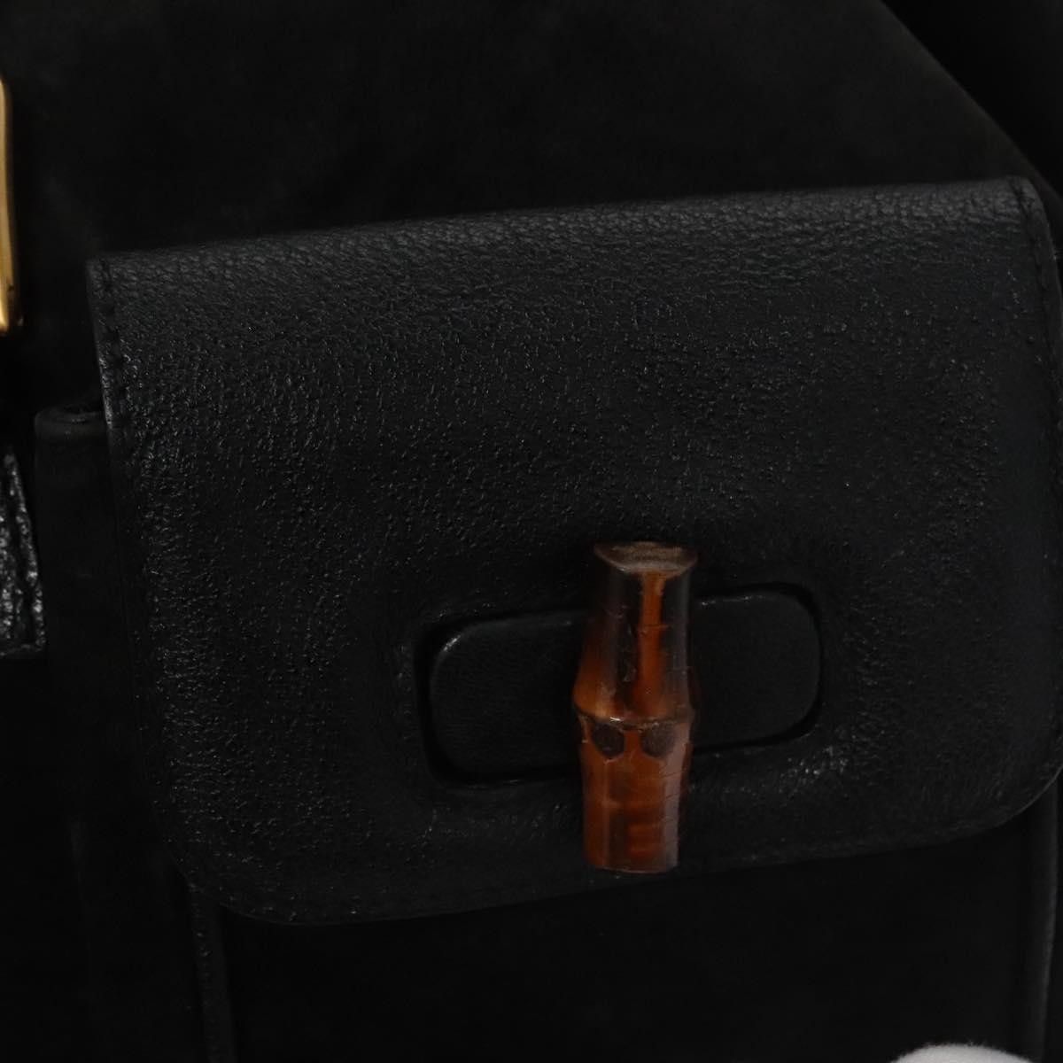 Gucci Gucci Vintage Bamboo Suede and Leather Size ONE SIZE - 13 Thumbnail