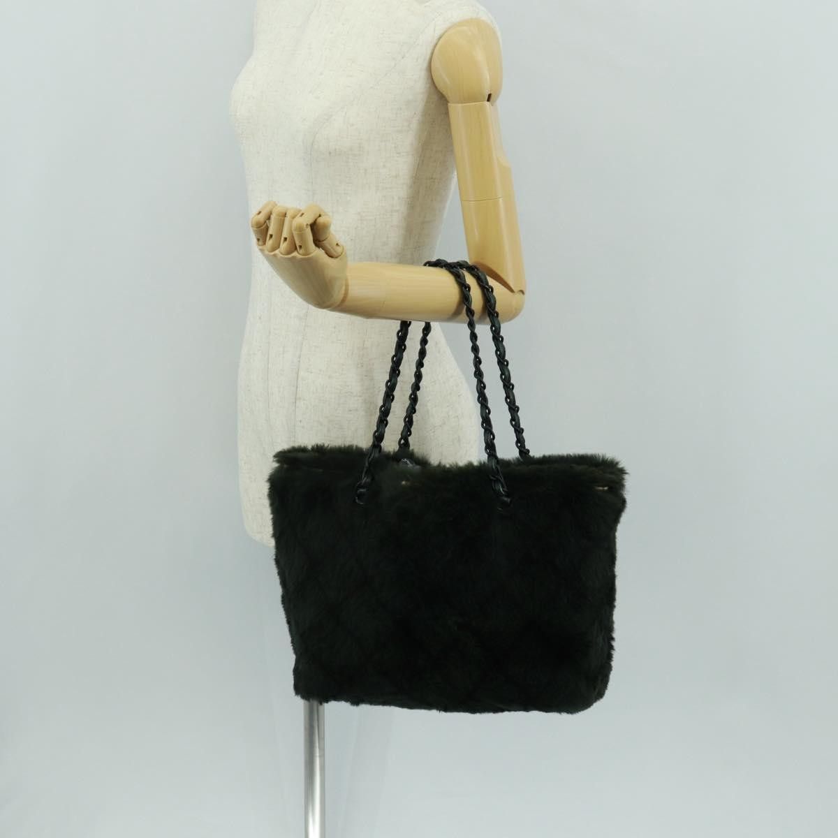 Chanel Chanel Chain Tote Lapin Fur Size ONE SIZE - 14 Thumbnail