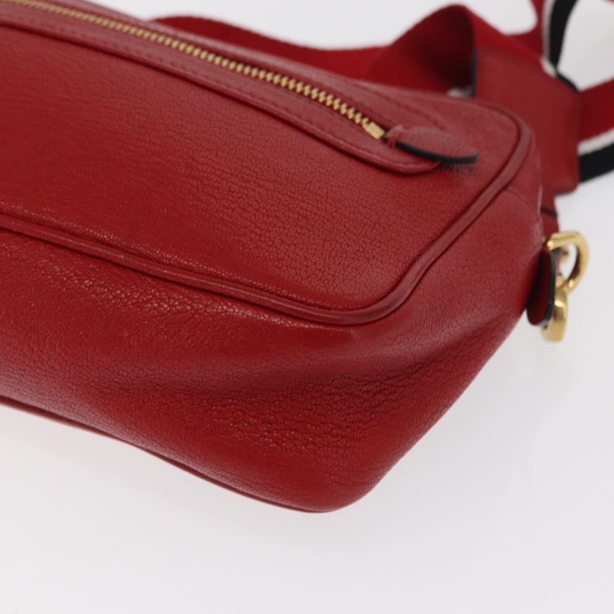 Miu Miu Miu Miu Madras Zip Pocket Crossbody Leather Size ONE SIZE - 9 Thumbnail