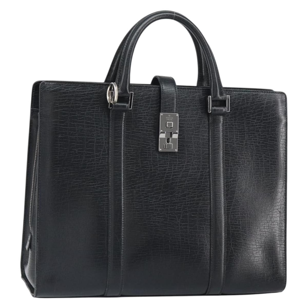 Gucci Gucci Vintage Handbag Leather Size ONE SIZE - 14 Thumbnail
