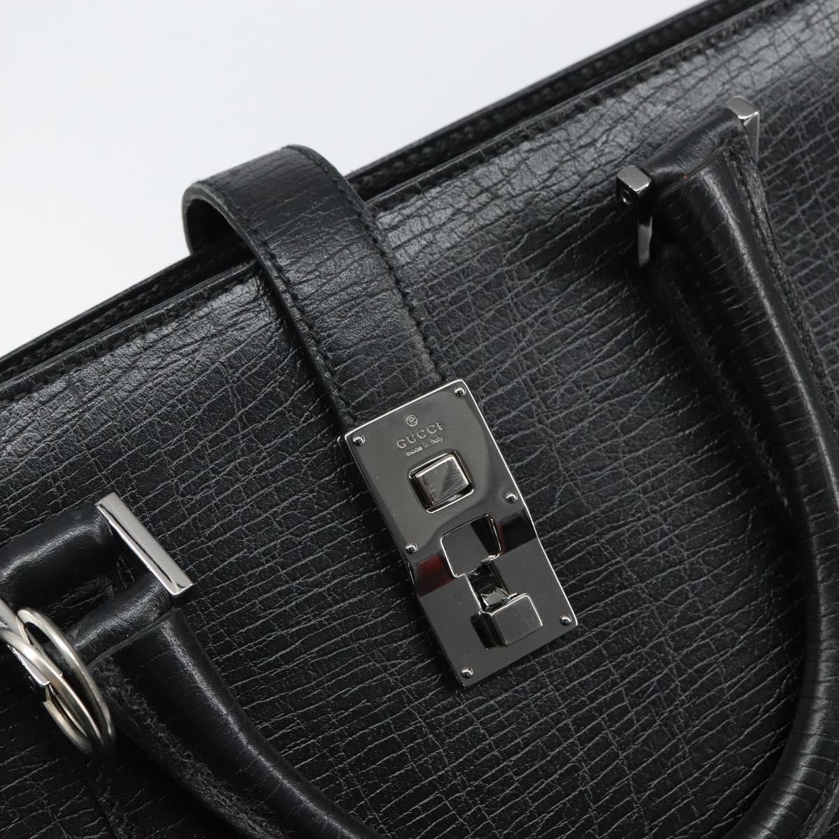 Gucci Gucci Vintage Handbag Leather Size ONE SIZE - 17 Thumbnail