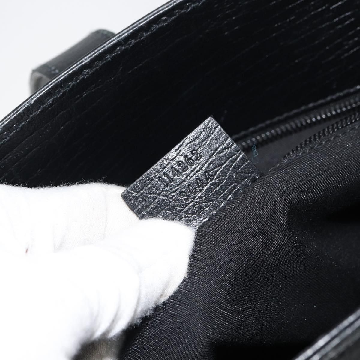 Gucci Gucci Vintage Handbag Leather Size ONE SIZE - 7 Thumbnail