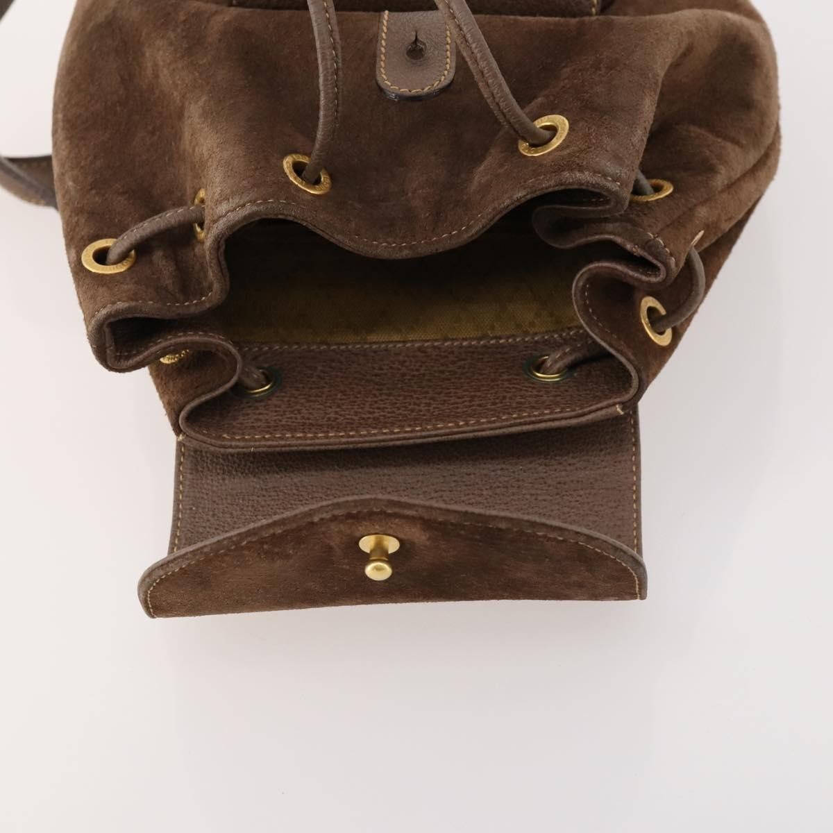 Gucci Gucci Gucci bamboo backpack daim Size ONE SIZE - 17 Thumbnail