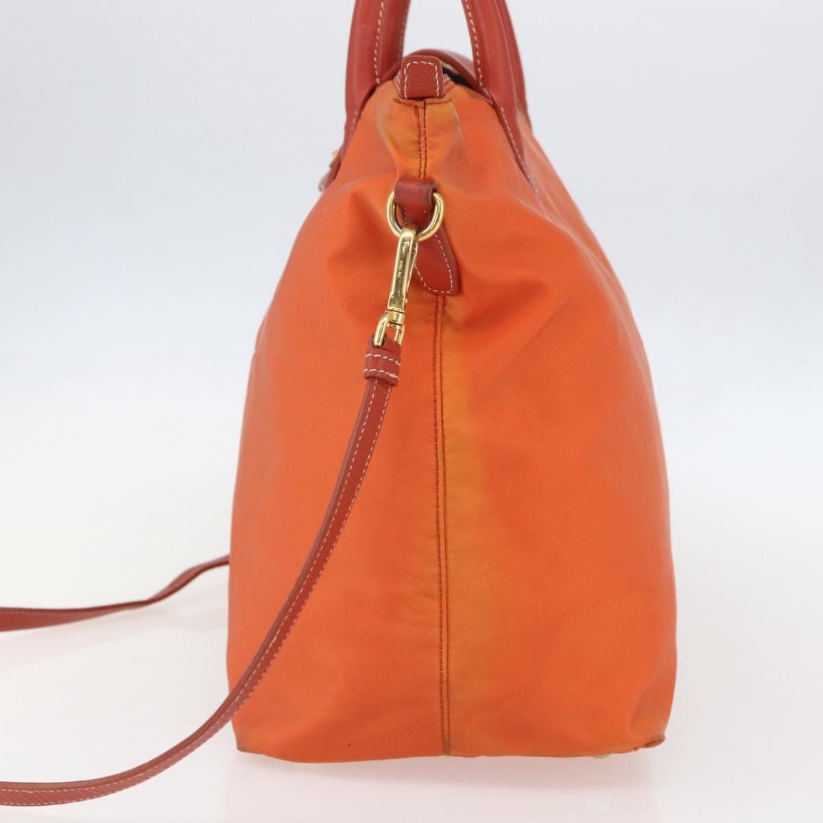 Prada Prada Convertible Flap Tote Tessuto and Saffiano Leather Size ONE SIZE - 4 Thumbnail